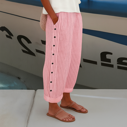 Barbara | Pantalon Confort Poches Latérales