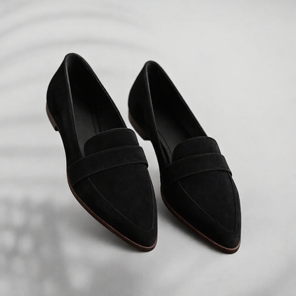 Perrine | Mocassins Plats à Bout Élancé