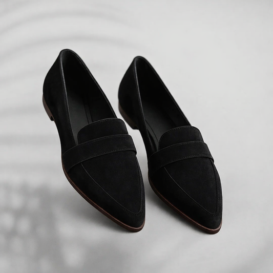 Perrine | Mocassins Plats à Bout Élancé