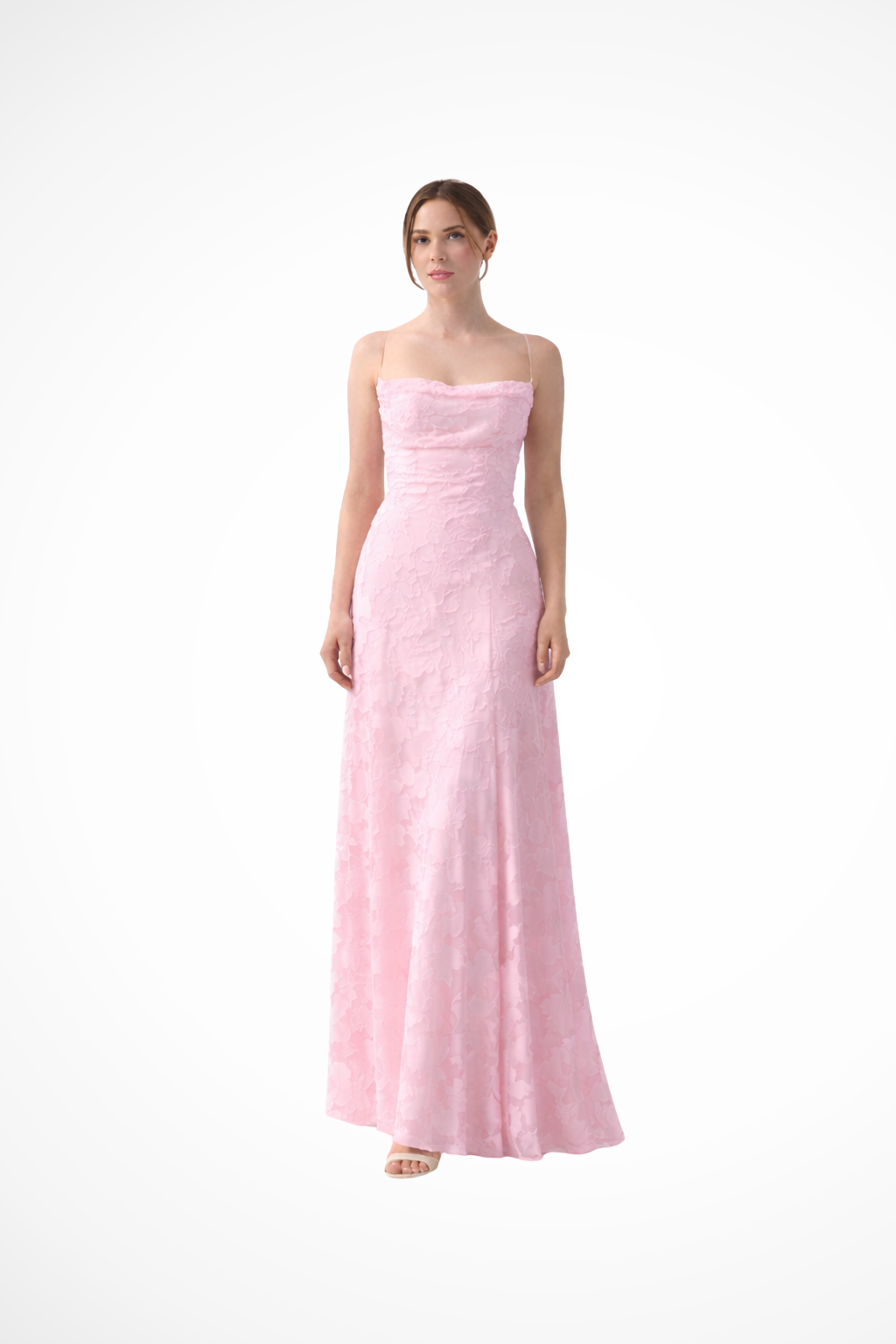 Rosine | Robe Maxi Jacquard Dos Nu