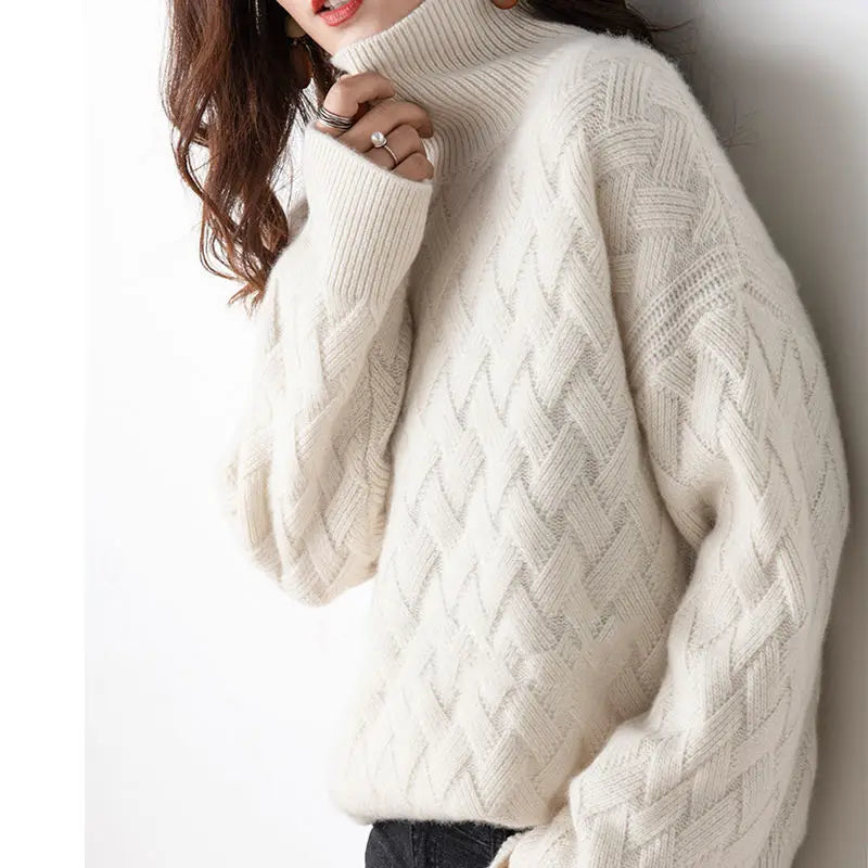 Perline | Pull Maille Fine Douce Col Rond