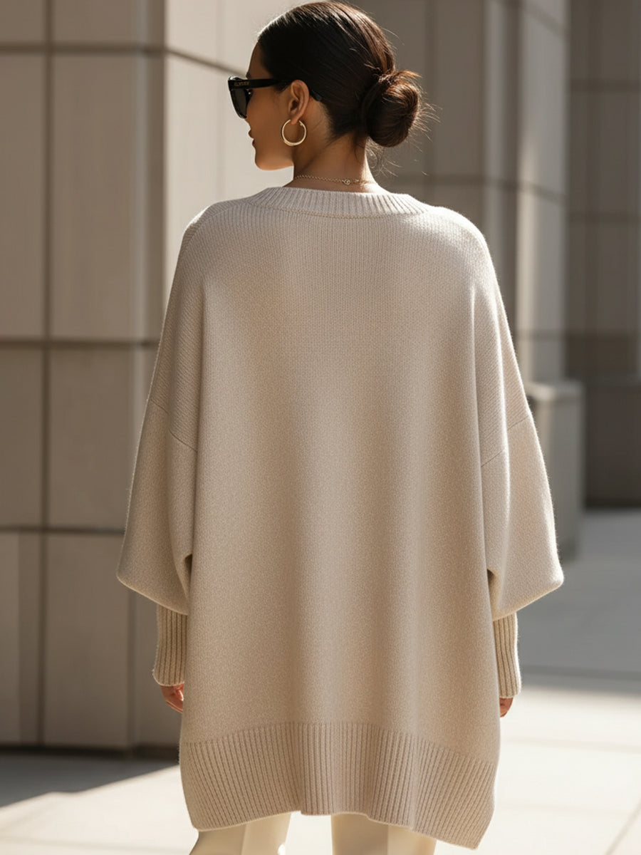 Coralise | Pull Oversize Maille Douce