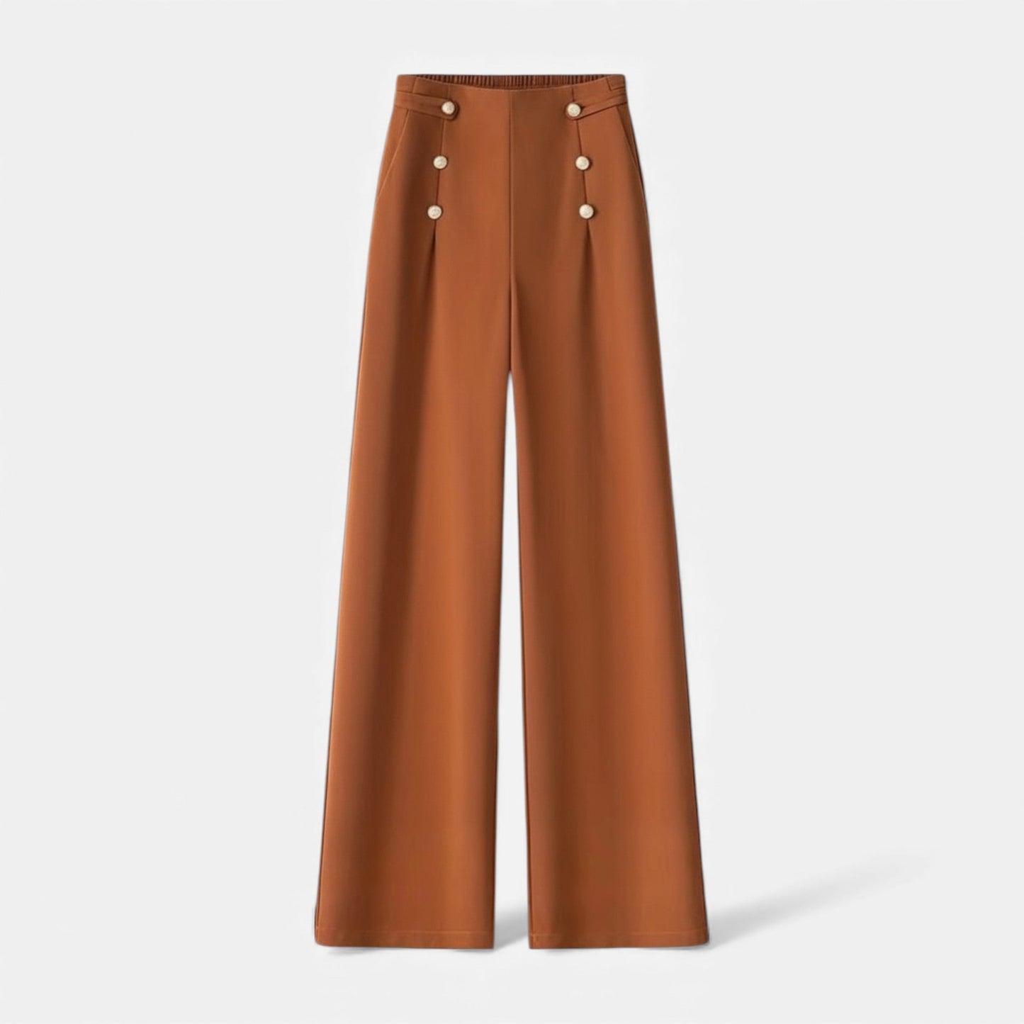Faustine | Pantalon Large Taille Haute
