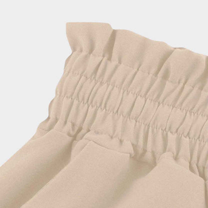 Gabriella | Pantalon Taille Haute Coupe Évasée