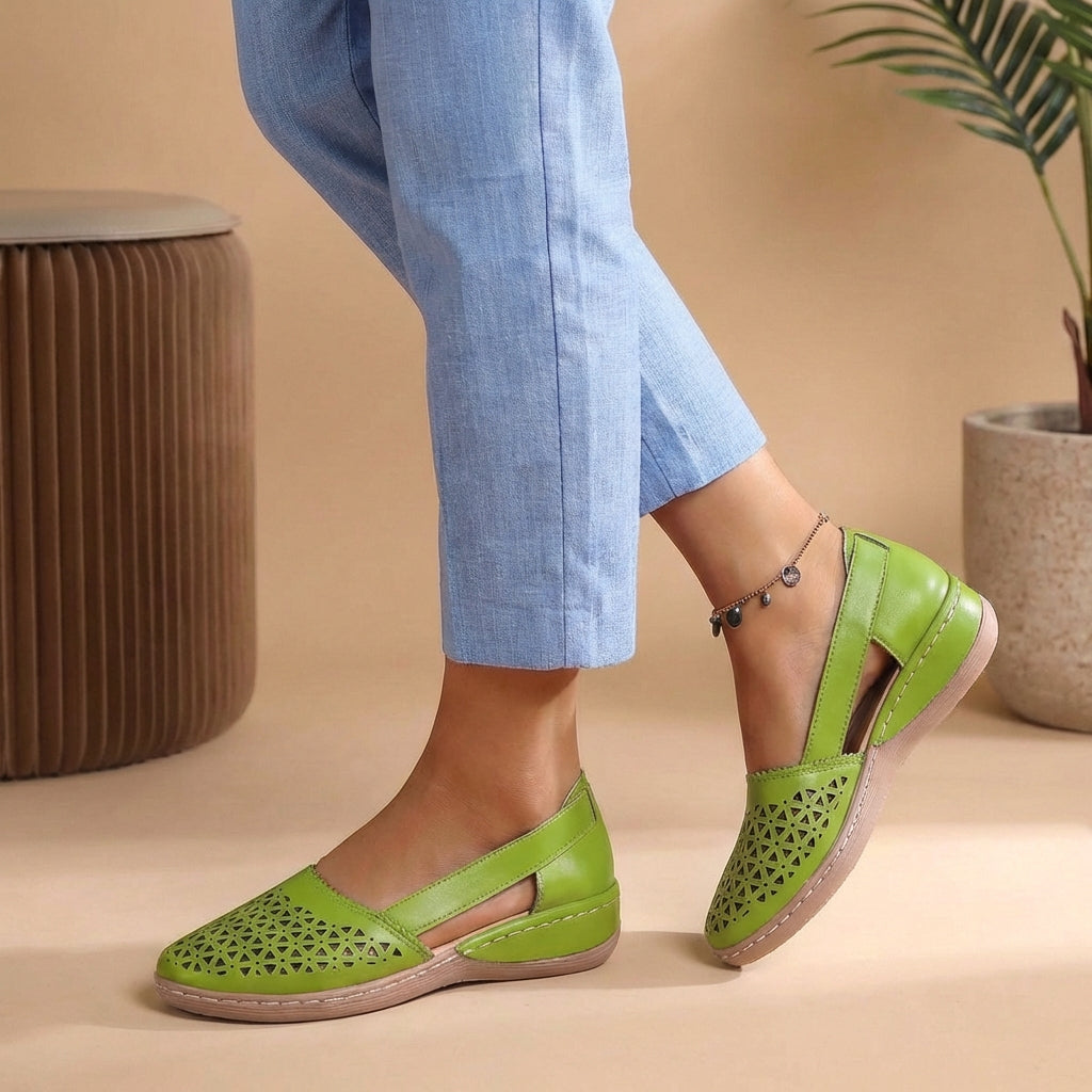 Nora | Chaussures Ajourées à Enfiler