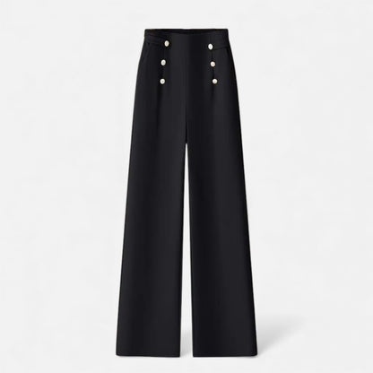 Faustine | Pantalon Large Taille Haute