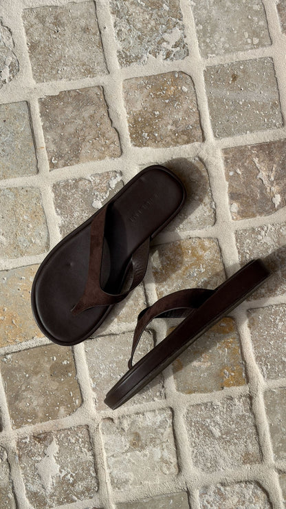 Orielle | Mules Cacao à Enfiler