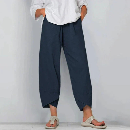 Tania | Pantalon Été Chic Taille Élastique