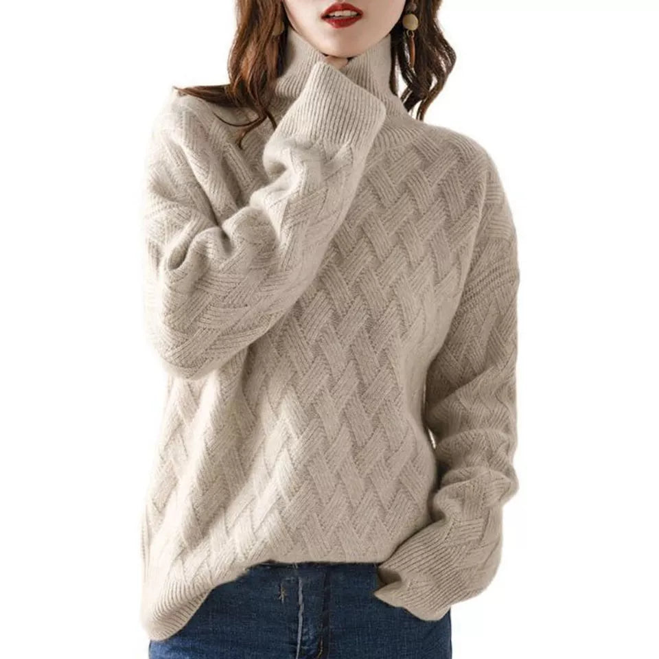 Perline | Pull Maille Fine Douce Col Rond