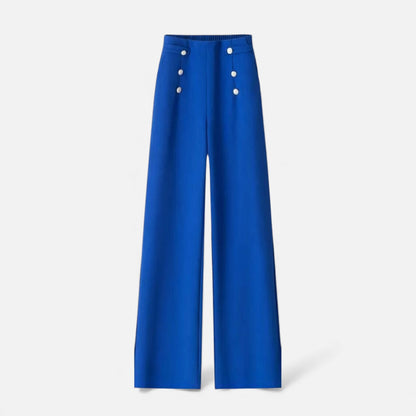 Faustine | Pantalon Large Taille Haute