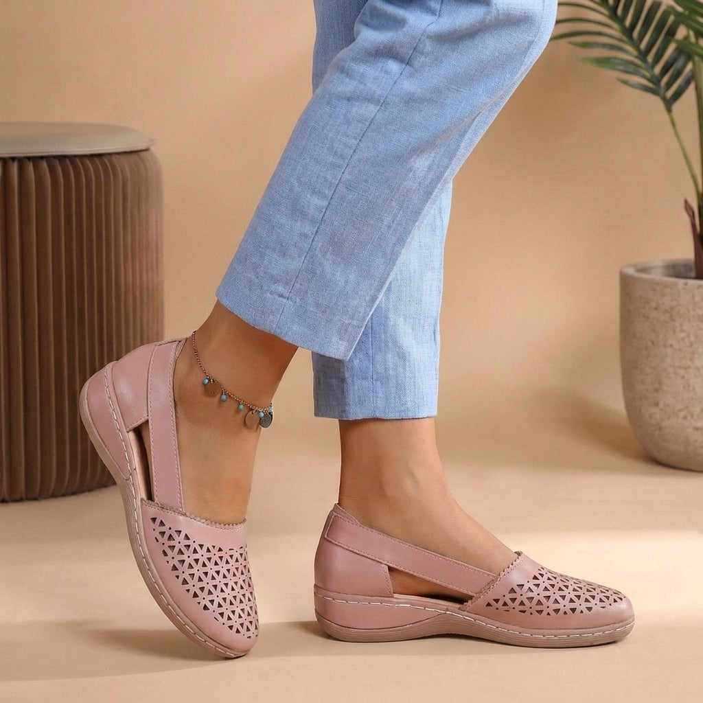 Nora | Chaussures Ajourées à Enfiler
