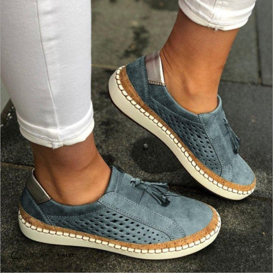 Lauriane | Chaussures Perforées à Enfiler