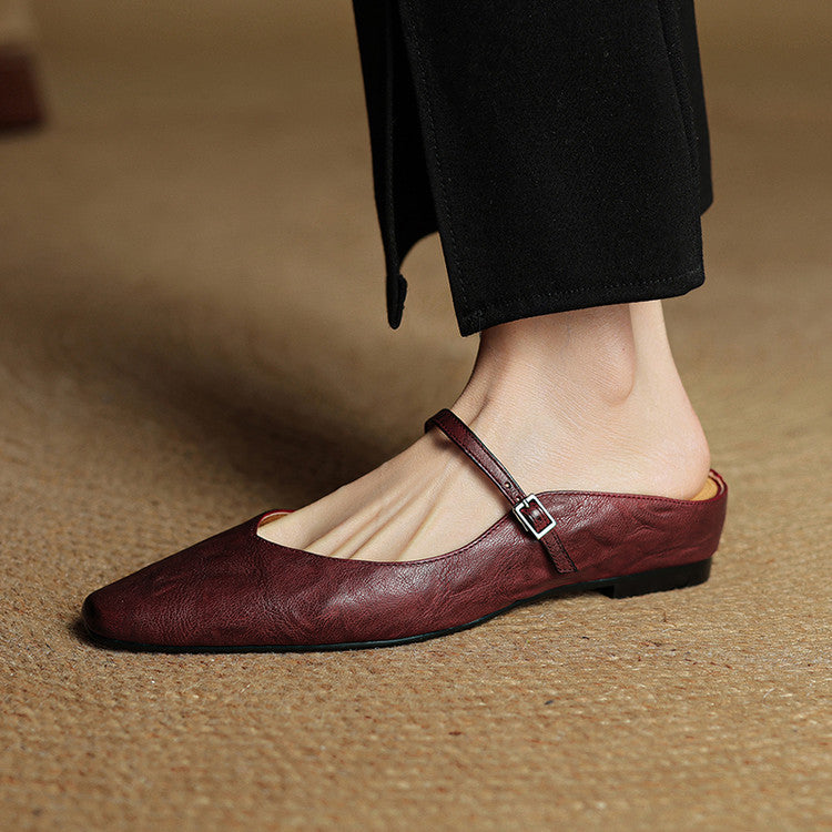Elora | Ballerines Pointues à Bride Fine