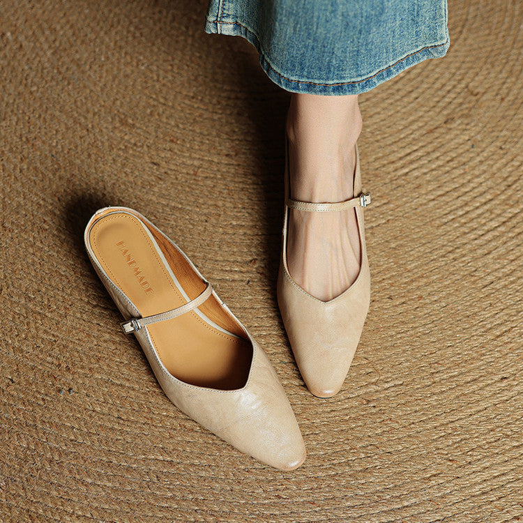 Elora | Ballerines Pointues à Bride Fine