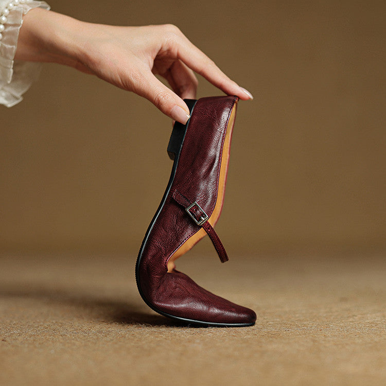 Elora | Ballerines Pointues à Bride Fine