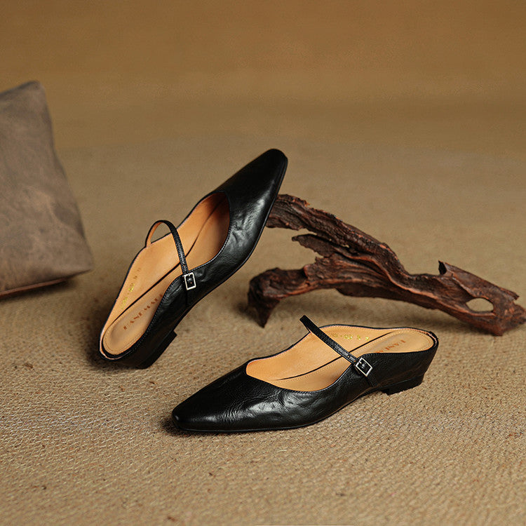 Elora | Ballerines Pointues à Bride Fine