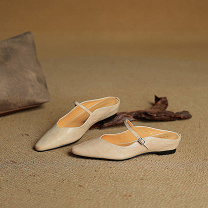 Elora | Ballerines Pointues à Bride Fine