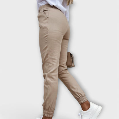 Mélanie | Pantalon Élastique Confort pour Quotidien