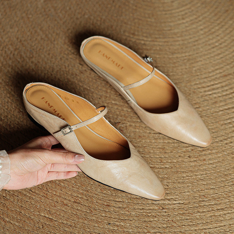 Elora | Ballerines Pointues à Bride Fine