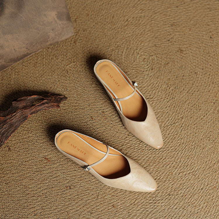 Elora | Ballerines Pointues à Bride Fine