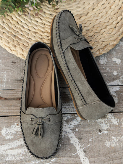 Reagan | Ballerines à Nœud Chic pour Femme