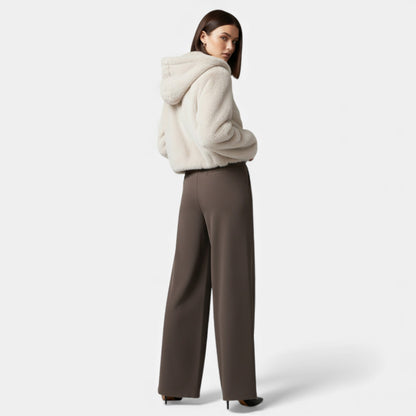 Faustine | Pantalon Large Taille Haute