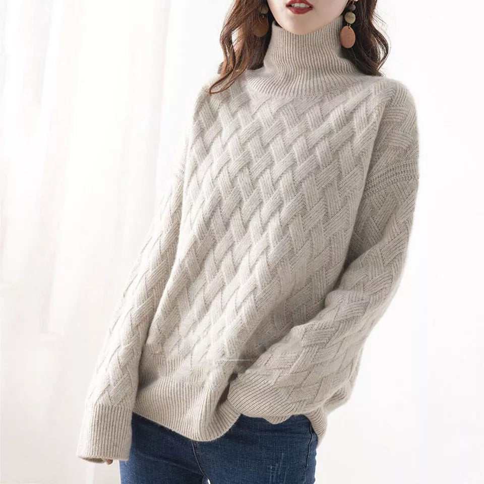 Perline | Pull Maille Fine Douce Col Rond