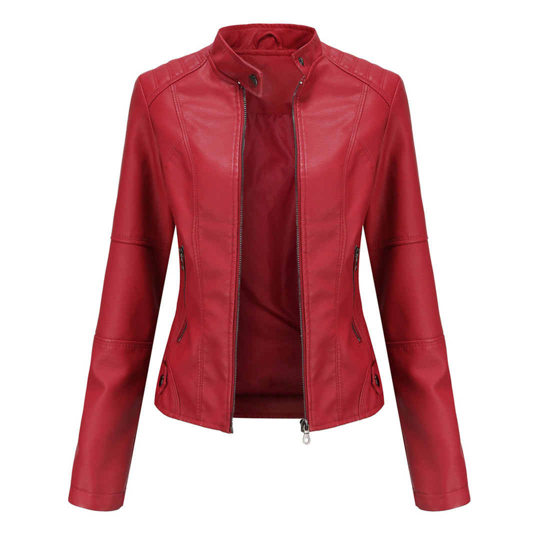 Rosemine | Veste Structurée Zip Asymétrique