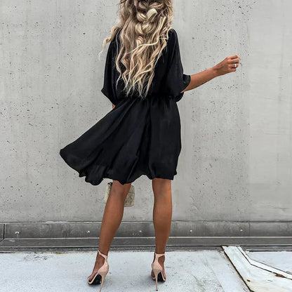 Rosalie | Robe Élégante Plissée