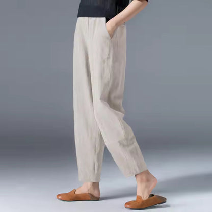 Désirée | Pantalon Été Léger Cheville Resserrée