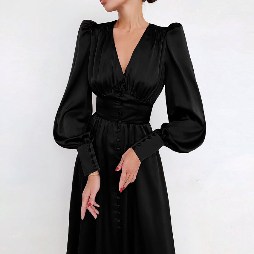 Juliette | Robe en satin femme élégante pour l’été