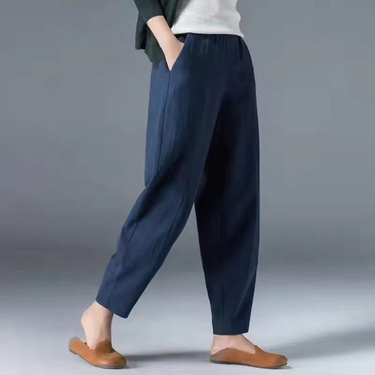 Désirée | Pantalon Été Léger Cheville Resserrée