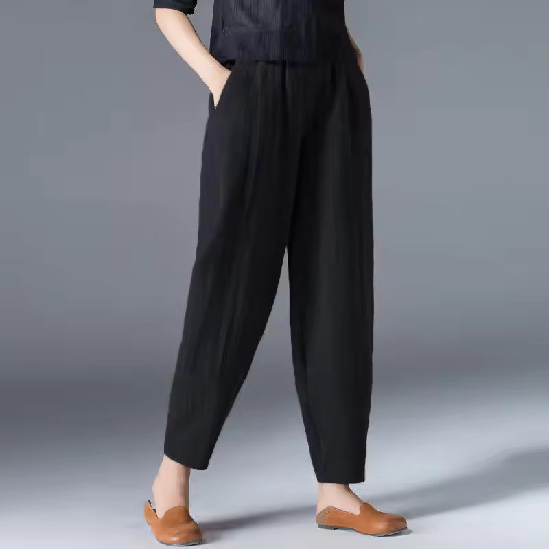 Désirée | Pantalon Été Léger Cheville Resserrée