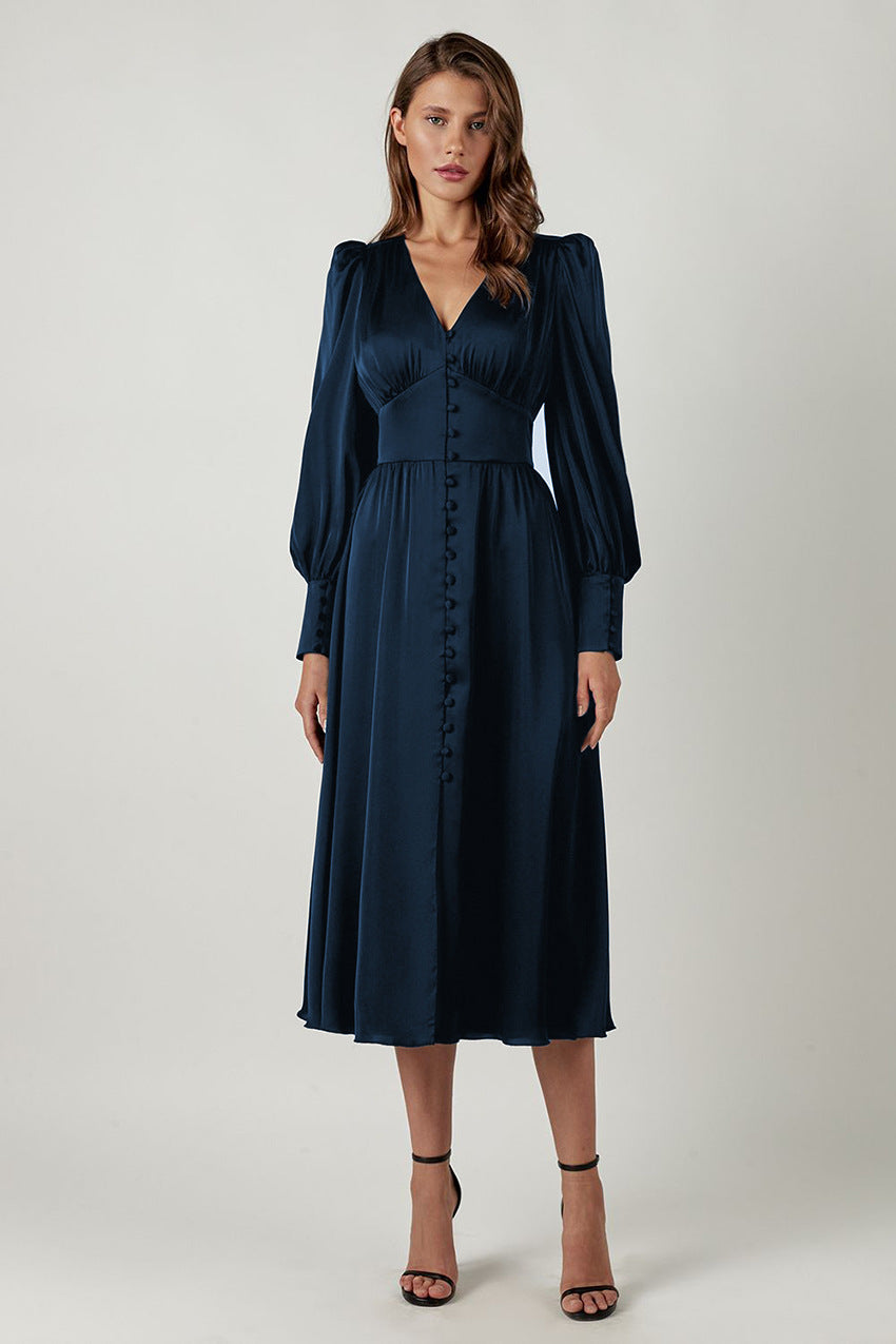 Juliette | Robe en satin femme élégante pour l’été