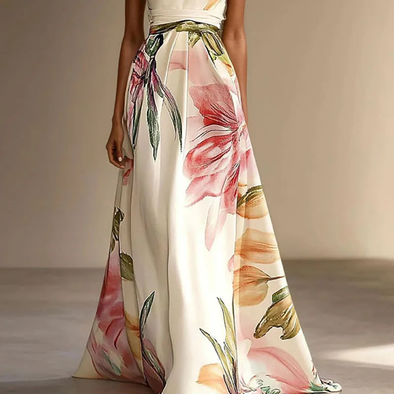 Florie | Robe Maxi Fleurie Invitée Mariage
