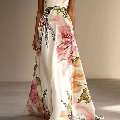 Florie | Robe Maxi Fleurie Invitée Mariage