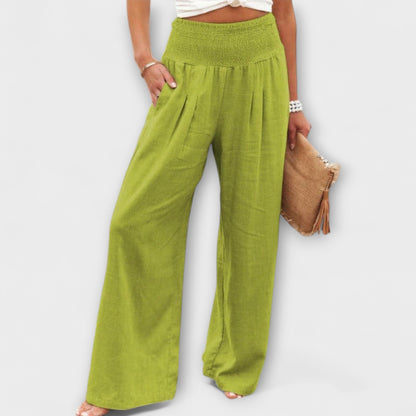 Théa | Pantalon Ample Décontracté Taille Souple