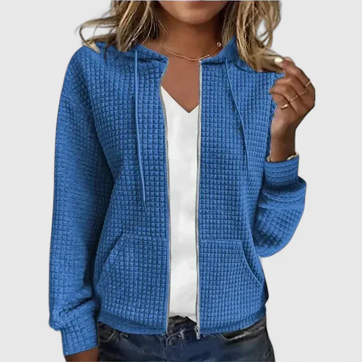 Maëlise | Gilet Long Drapé Fluide