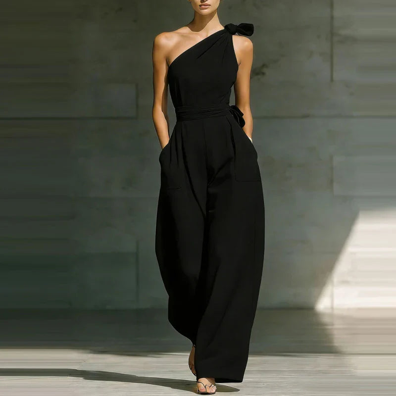 Éléonore | Combinaison Asymétrique Taille Nouée