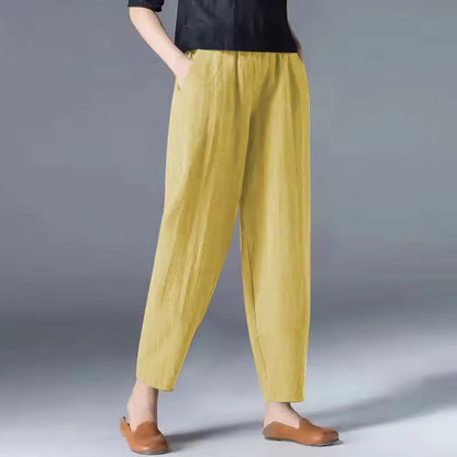 Désirée | Pantalon Été Léger Cheville Resserrée