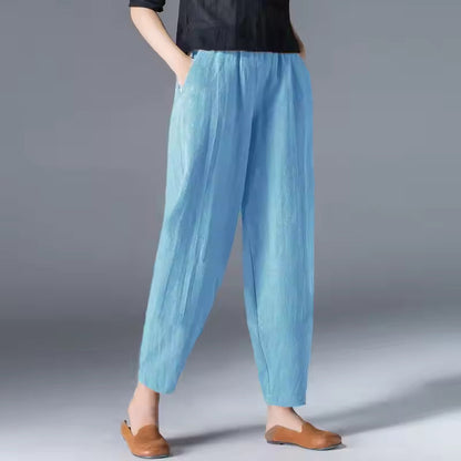Désirée | Pantalon Été Léger Cheville Resserrée