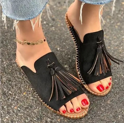Romane | Sandales Tressées à Enfiler