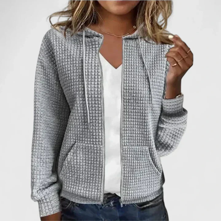 Maëlise | Gilet Long Drapé Fluide