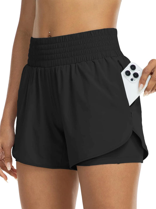 Andrea short taille haute sport chic femme