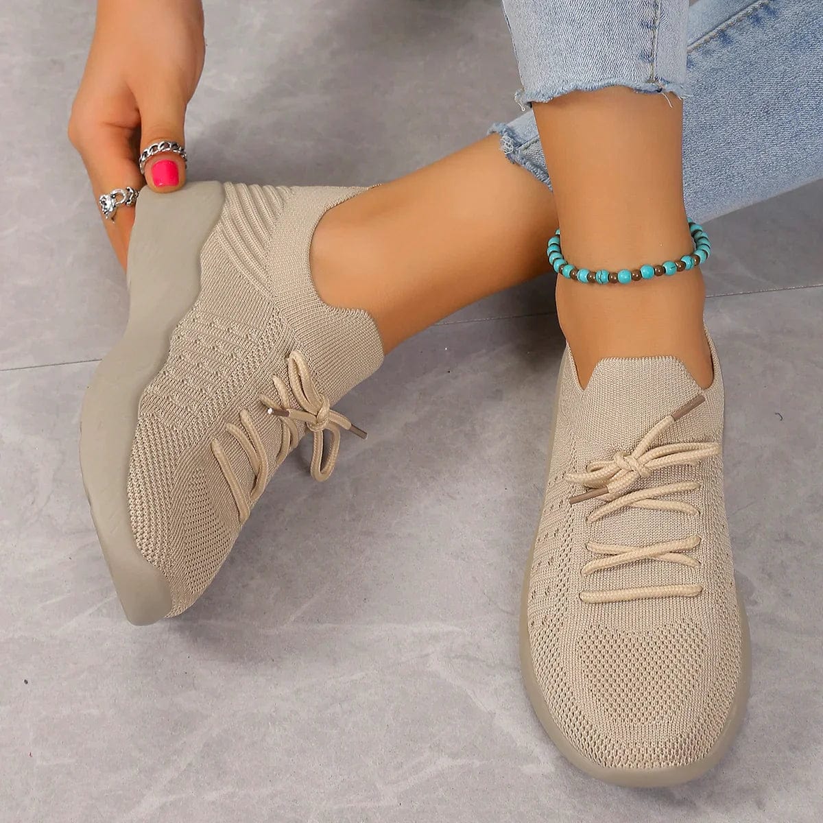 Cecily | Baskets Légères Confort pour Femme