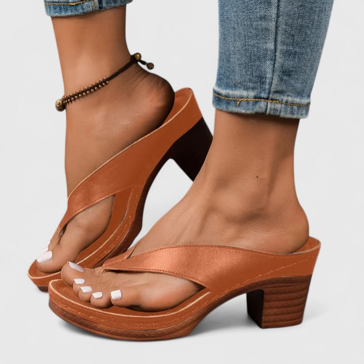 Jazrielle | Sandales à Talon Ouvertes