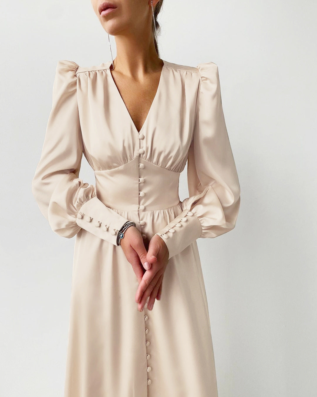 Juliette | Robe en satin femme élégante pour l’été