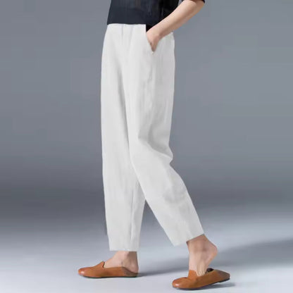 Désirée | Pantalon Été Léger Cheville Resserrée