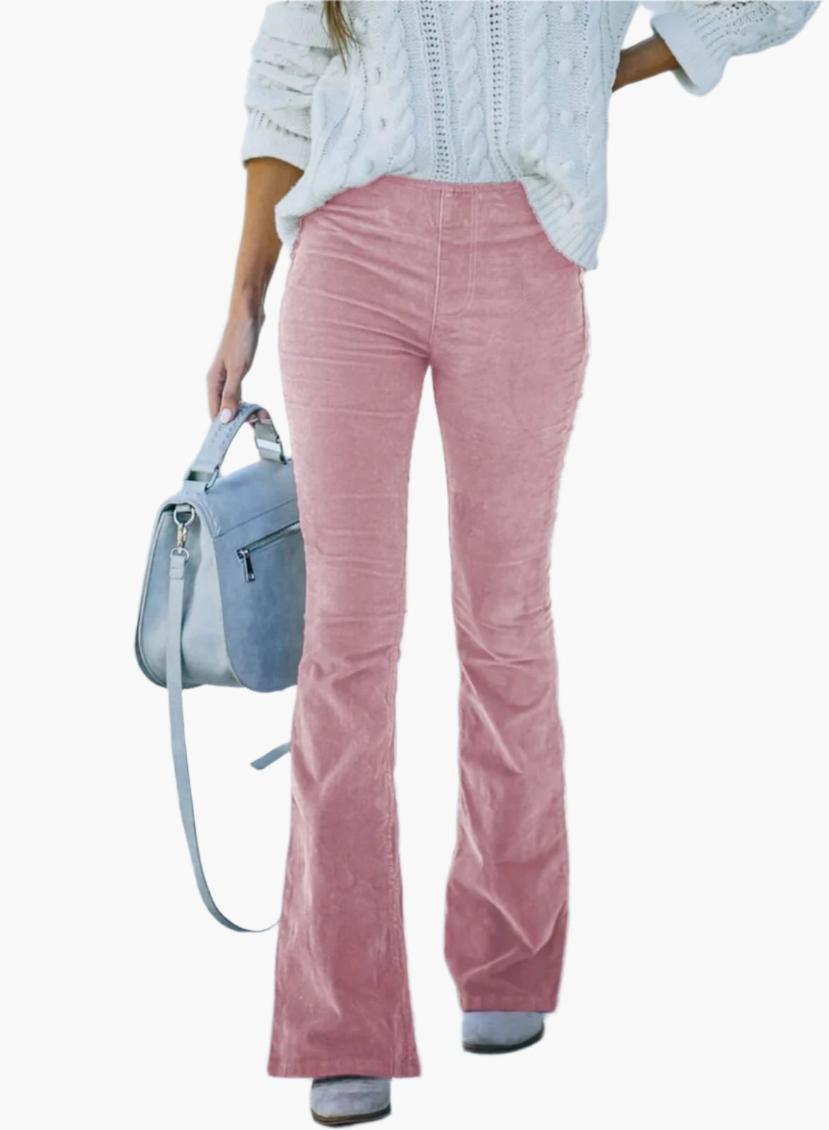 Selena | Pantalon Flare Taille Haute