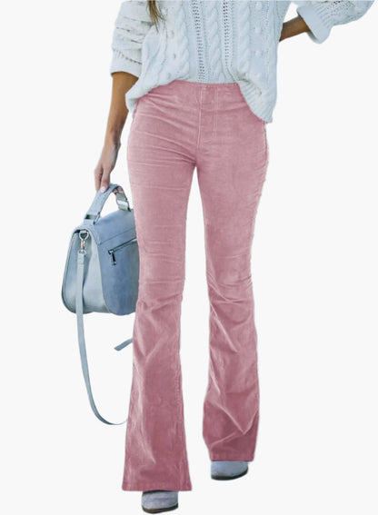 Selena | Pantalon Flare Taille Haute